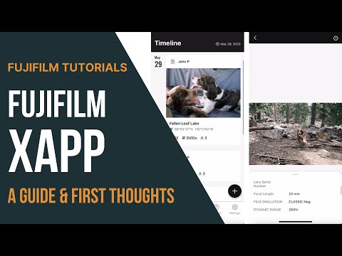 FUJIFILM XApp: A Guide and Initial Thoughts