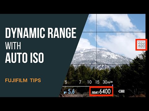 Using Fujifilm's Dynamic Range with Auto ISO