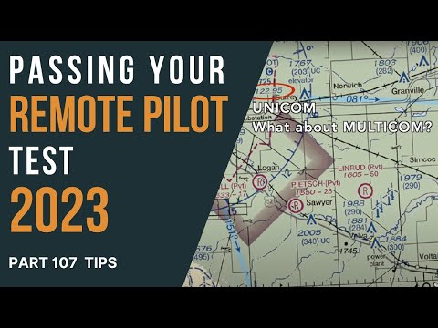 Passing your Part 107 Remote Pilot Test in 2023