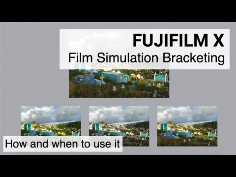 Fujifilm Film Simulation Bracketing