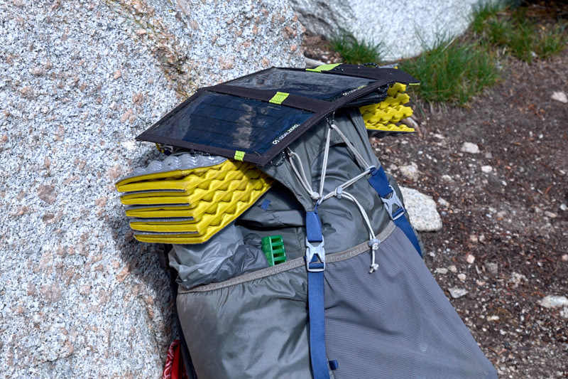 nomad 7 backpacking solar charger