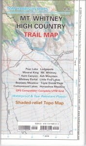 high sierra trail map
