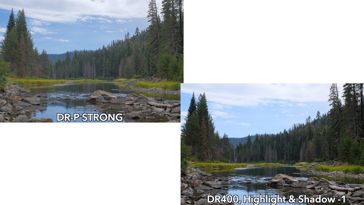 dynamic range priority vs dynamic range