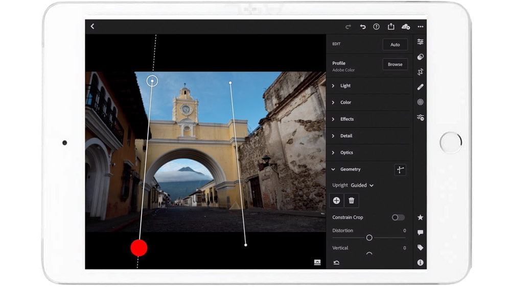 lightroom mobile guided geometry