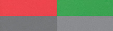 red green gray