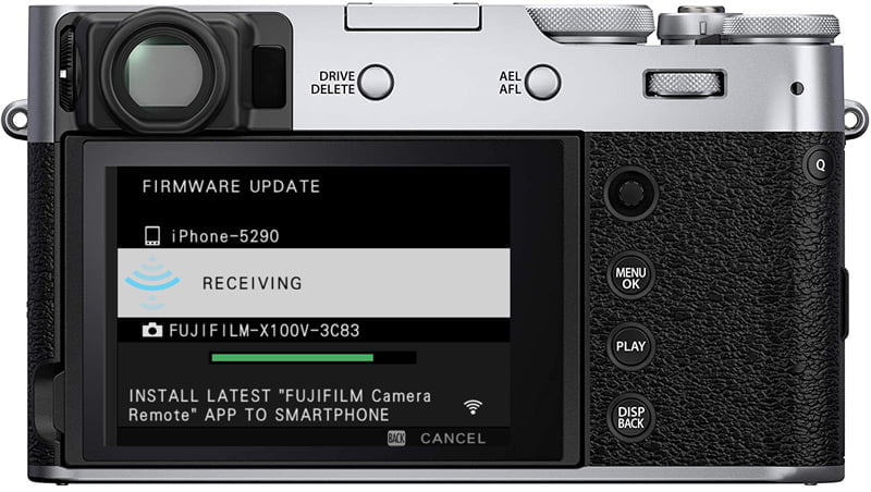 fujifilm firmware transfer