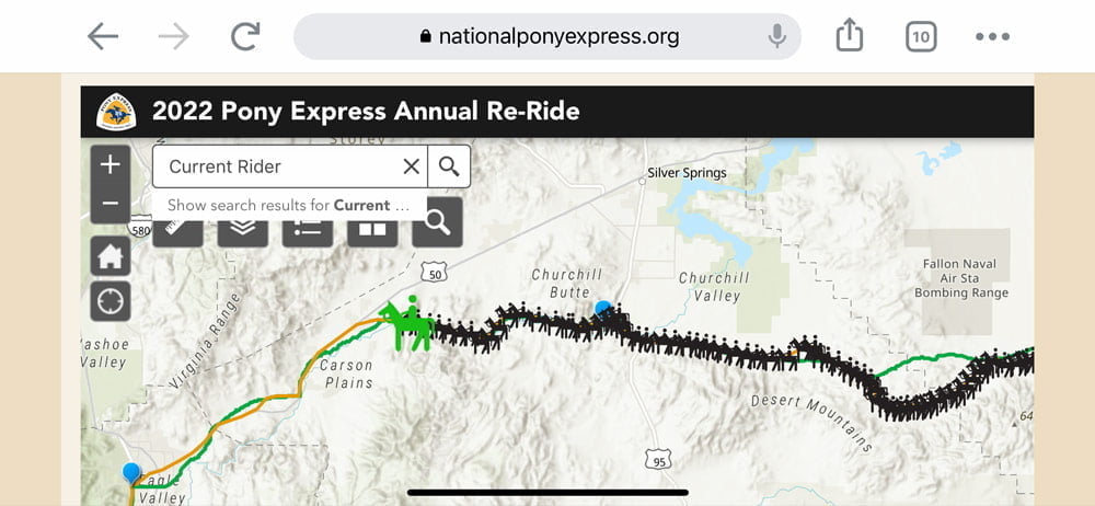 Pony Express GPS