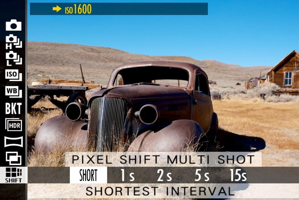 x-h2 pixel shift