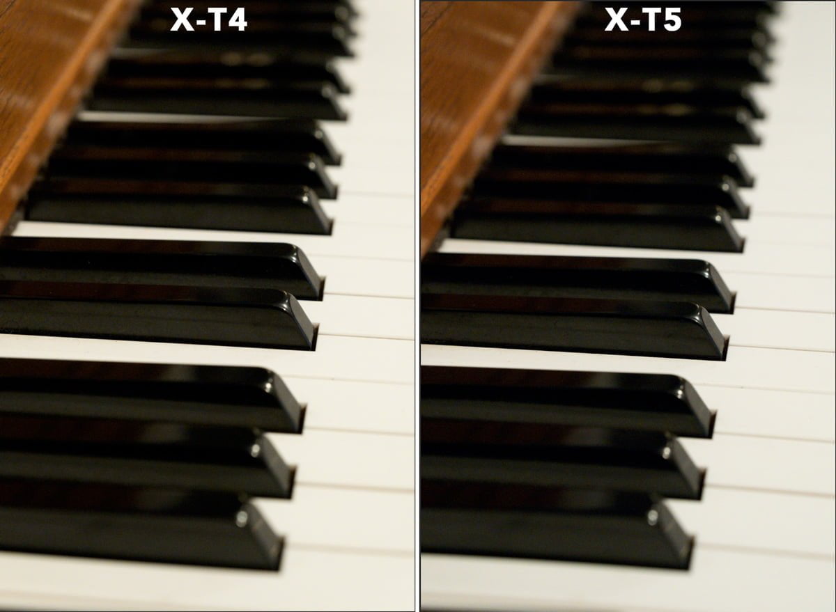 x-t4 vs x-t5 noise