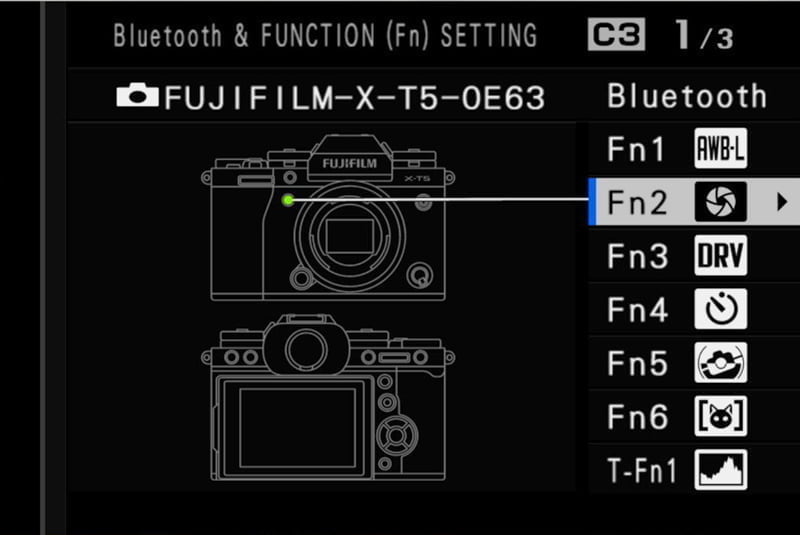 fujifilm preview depth of field