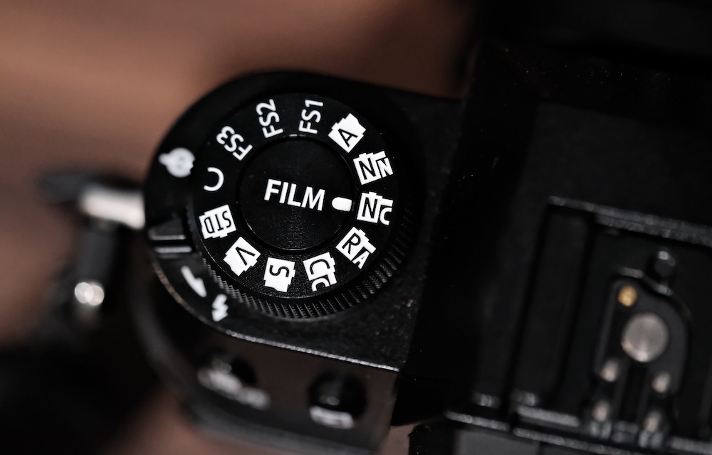 X-T50 film simulation dial