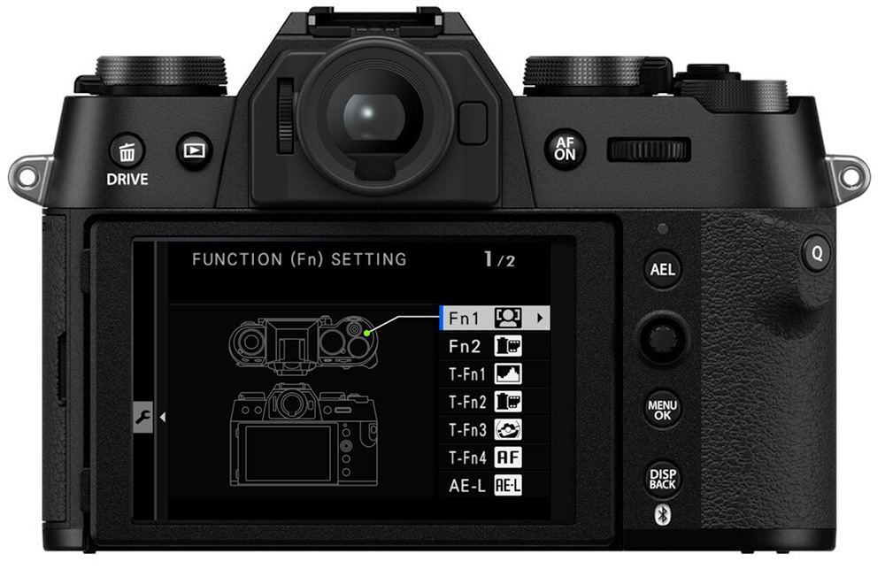 x-t50 control setup