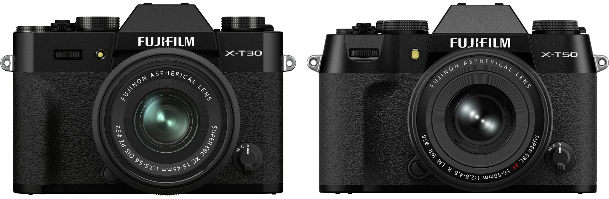 xt30ii vs xt50 front