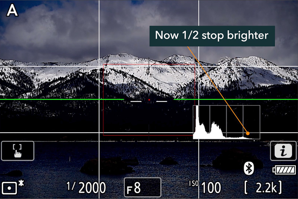 highlight weighted fine tune exposure