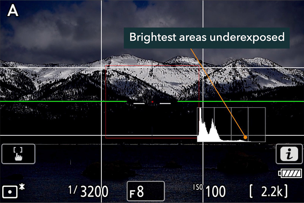 highlight weighted metering