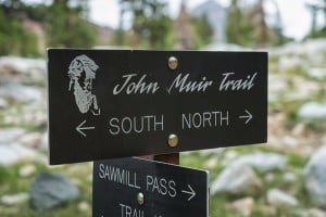John Muir Trail Sign